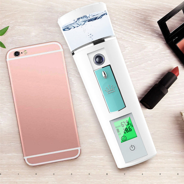 Mosecare Rechargeable USB Spray Moisturizer – Portable Facial Hydrating Mist Device