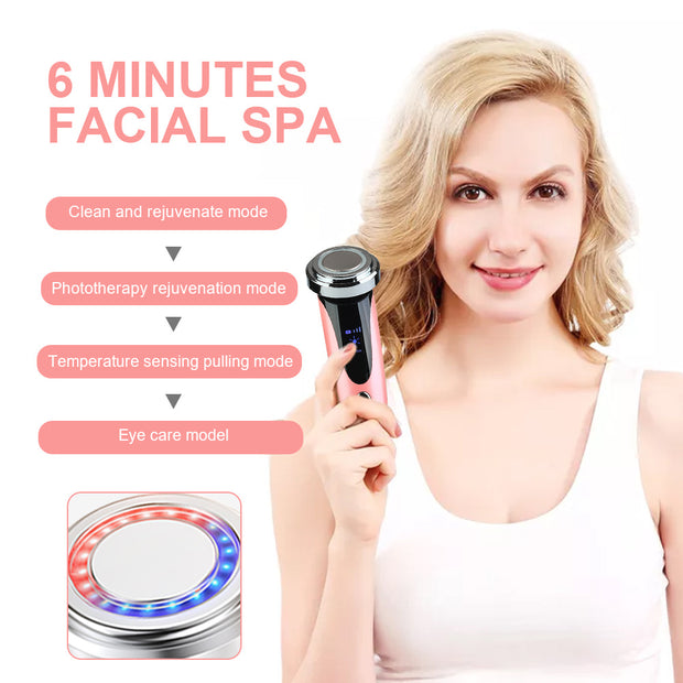 Mosecare Eye and Face Electronic Color Light Beauty Equipment – Ultrasonic & Ion Therapy Device