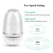 Mosecare Electric Rotary Face Cleansing Brush – Waterproof Portable Facial Cleaner
