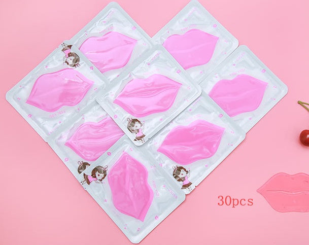 Mosecare Golden Collagen Lip Mask Set – Hydrating Anti-Aging Lip Patches (10pcs)