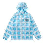 Mosecare Gradient Plaid Lightweight Sun Protection Clothing