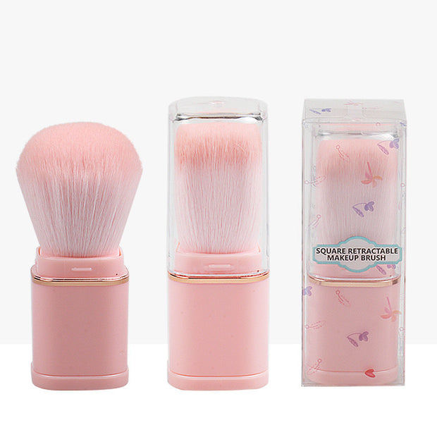 Mosecare New Single Head Portable Retractable Makeup Brush – Powder Blusher Brush for Travel & Daily Use
