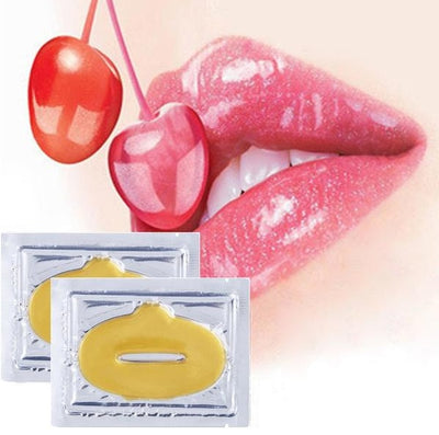 Mosecare Golden Collagen Lip Mask Set – Hydrating Anti-Aging Lip Patches (10pcs)