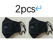 Mosecare Cotton PM2.5 Anti-Dust Face Mask – Activated Carbon Filter, Windproof & Bacteria-Resistant Mouth Mask