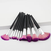 Mosecare 10-Piece Professional Makeup Brush Set – Nylon Bristles with Wooden Handles