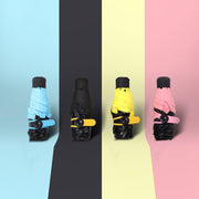 Mosecare Light Pocket UV Protection Sun Umbrella – Compact Five-Fold Anti-UV Umbrella