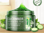Mosecare Cucumber Whitening Body Scrub – Exfoliating Peeling Cream for Smooth & Bright Skin