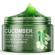 Mosecare Cucumber Whitening Body Scrub – Exfoliating Peeling Cream for Smooth & Bright Skin