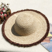 Mosecare Natural Lafite Sun Protection Hat – Large Brim Straw Hat for Women