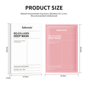 Mosecare Lakerain Collagen Facial Mask Set – Hydrating & Brightening Night Hydrogel Masks (4 pcs)