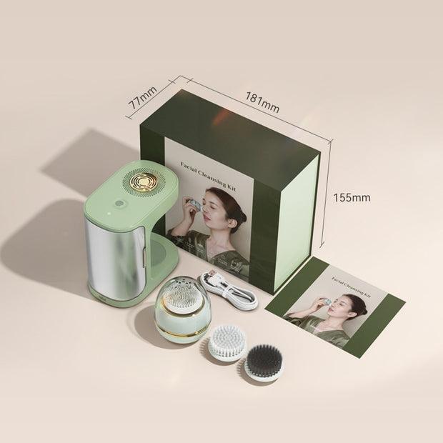 Mosecare Electric Silicone Facial Cleansing Instrument – Ultrasonic Vibration Face Cleaner