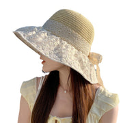 Mosecare Summer Seaside Vacation Sun Protection Foldable Sun Hat – Korean Style UV Hat